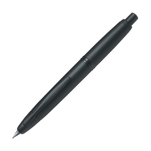 Pilot Capless Fountain Pen - Black Matte - 18k Gold - Fine Nib -  - Fountain Pens - Bunbougu