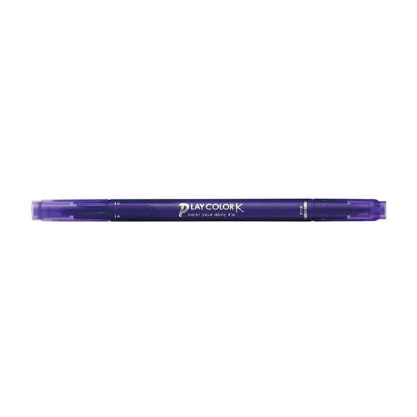 Tombow Play Color K Double-sided Marker - 0.3 mm/0.8 mm - Grape - Markers - Bunbougu