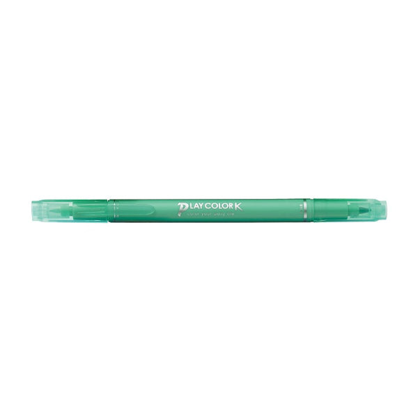 Tombow Play Color K Double-sided Marker - 0.3 mm/0.8 mm - Mint Green - Markers - Bunbougu