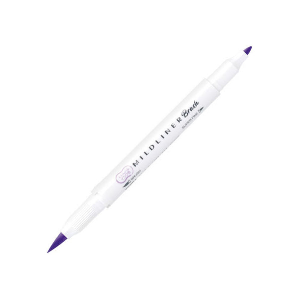 Zebra Mildliner Double-Sided Brush Pen - Fine Bullet Tip/Brush Tip -  - Brush Pens - Bunbougu
